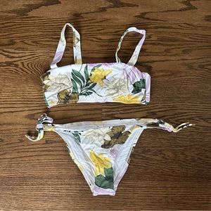 Vitamin A Soleil Floral Bikini Set, NWT